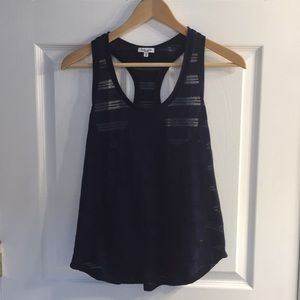 Splendid Navy Racerback Tank